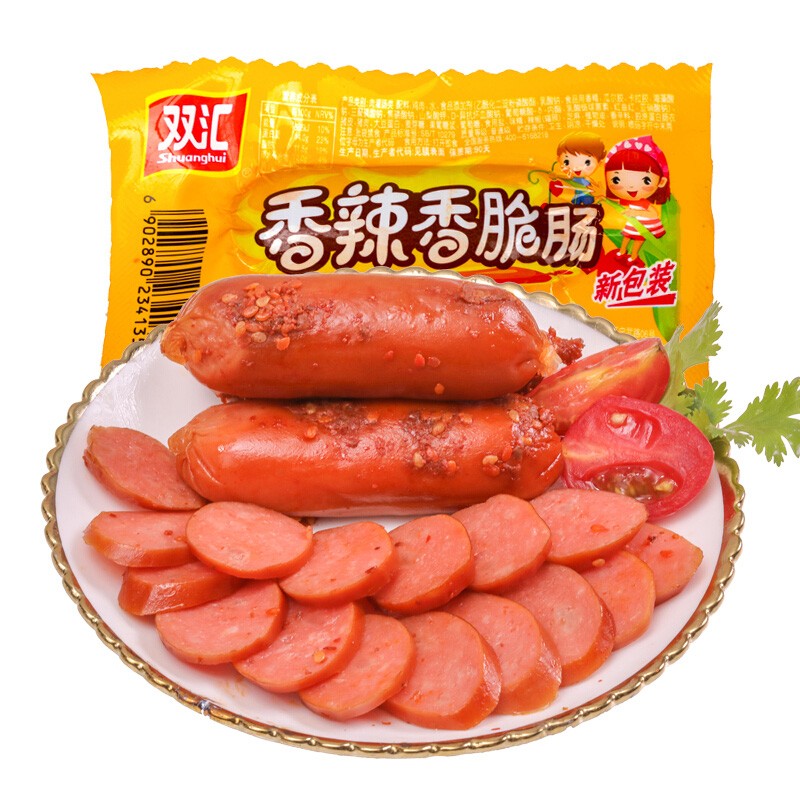 Shuanghui 双汇 香辣香脆肠 40g 11.32元（需用券）