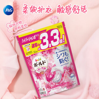P&G 宝洁 洗衣凝珠粉色替换装36颗甜美花香 ￥81.75