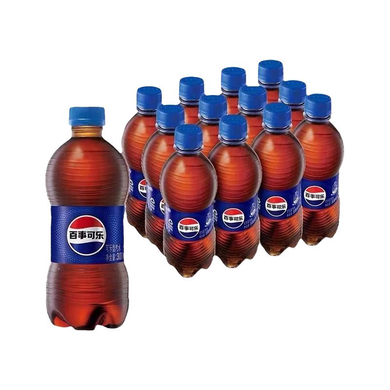 移动端、京东百亿补贴：百事 碳酸饮料 包装 300ml 29.89元
