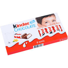 plus会员:健达（Kinder）T8巧克力1盒 8条 14.75元包邮