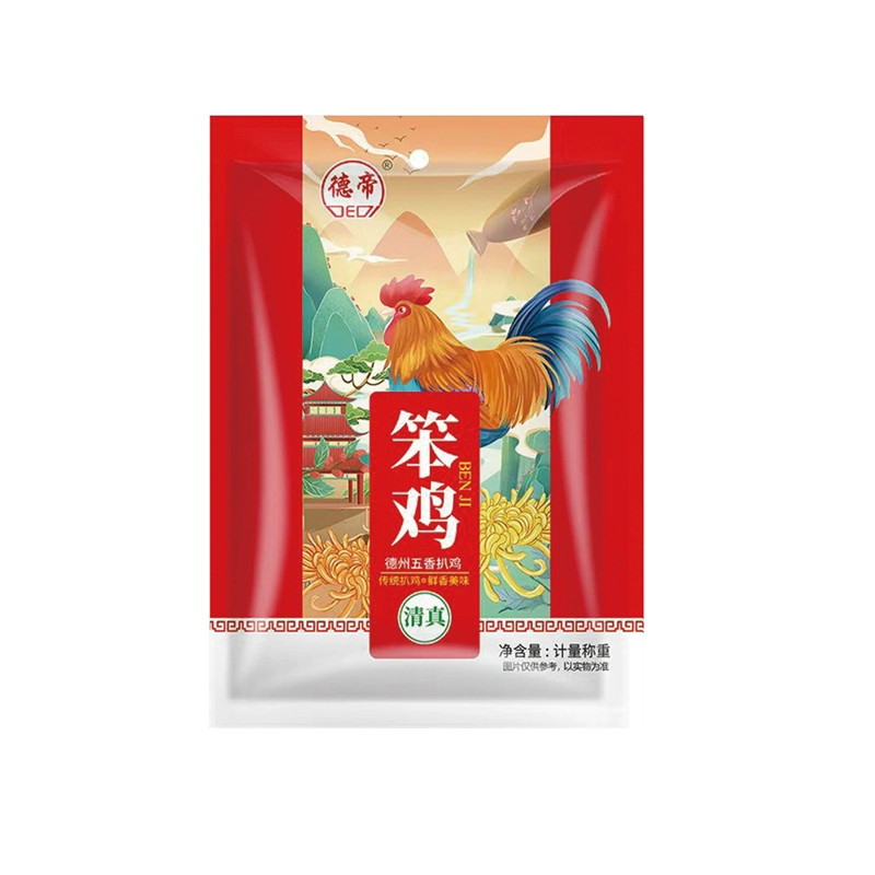 德帝 正宗五香鸡山东特产扒鸡500g 券后15.9元