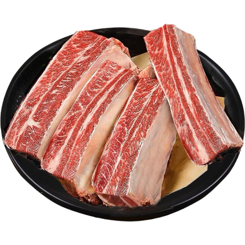 高端牛肋排4斤 39.75元