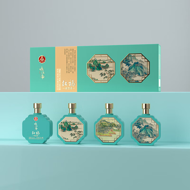 WULIANGYE 五粮液 仙林生态 52度 纪念礼盒 250mL 4瓶 149元（需用券）