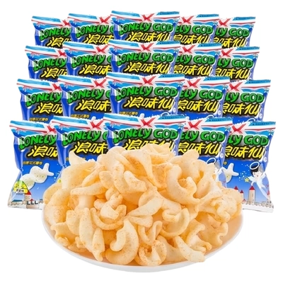 旺旺 开心浪味仙 田园蔬菜味 膨化零食 小包10g*10 8.5元