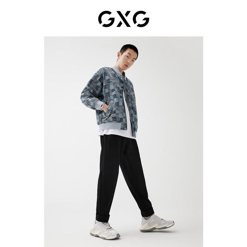 GXG 男装22年春季新品商场同款城市观星者系列休闲裤 59.5元（需买3件，共178.