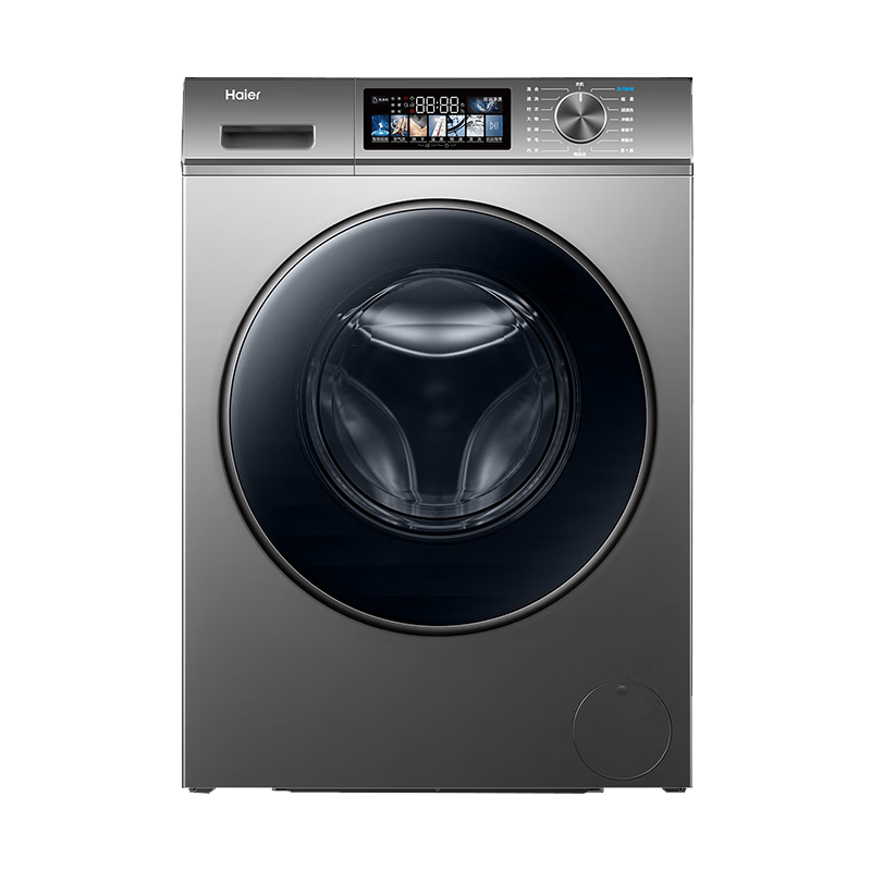 预售、PLUS会员：Haier 海尔 滚筒洗衣机全自动 洗烘一体机 宝藏K39Pro 10公斤 EG