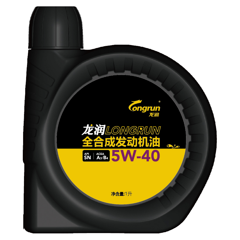 龙润 5W-40 SN级 全合成机油 1L 6.92元