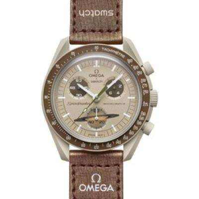 京东百亿补贴、PLUS会员：OMEGA 欧米茄 X swatch 斯沃琪 MISSION TO SATURN Speedmaster