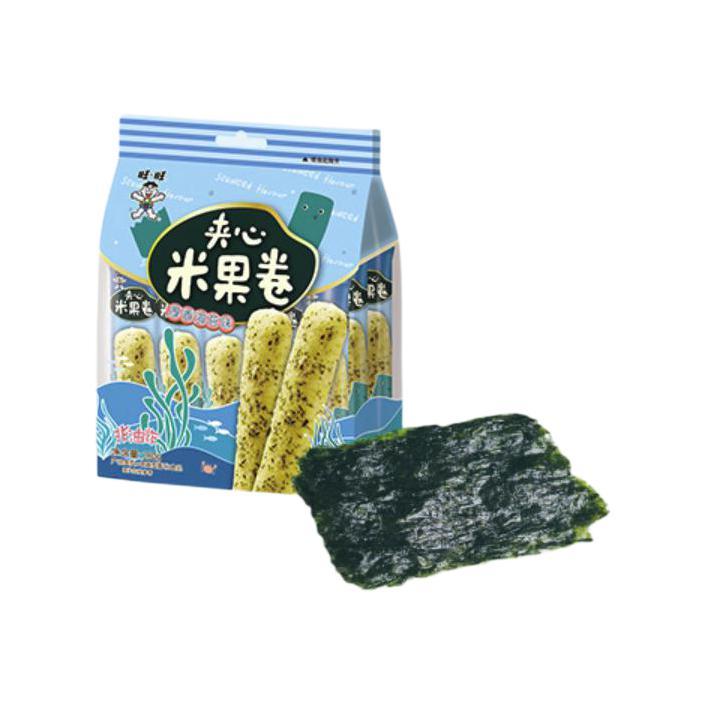 旺旺 夹心水果卷 原香海苔味 180g 13.18元