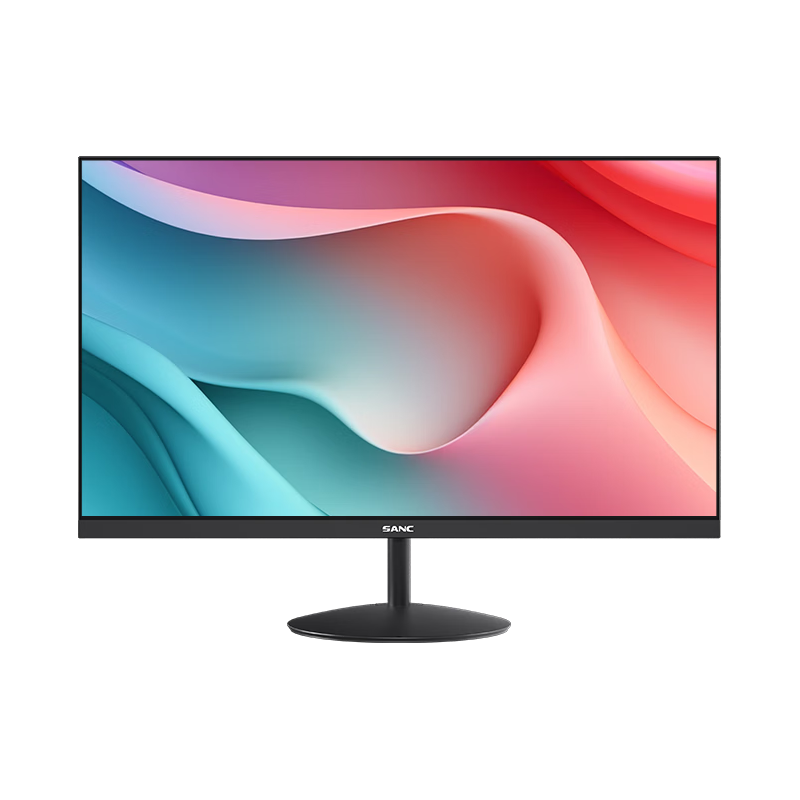 SANC 23.8英寸显示器120Hz流畅办公 硬件低蓝光IPS面板 广色域可壁挂微边框 电