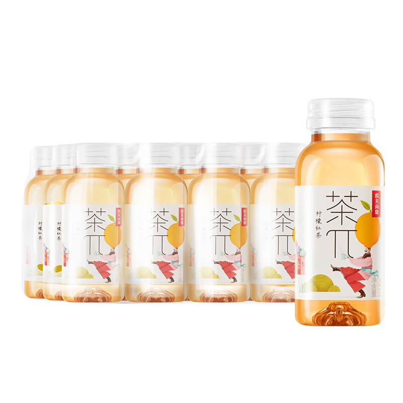 NONGFU SPRING 农夫山泉 茶π 茶饮料 柠檬红茶 250ml*12瓶 22.21元（需买2件，需用