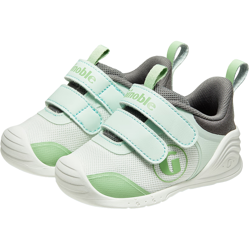 PLUS会员：基诺浦（ginoble）宝宝学步鞋24年春季婴儿软底机能鞋GB2162 194.42元