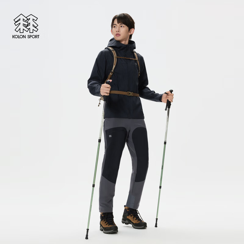 KOLON SPORT 可隆男软壳夹克GTX防水防风透湿耐磨户外运动软壳衣 2180元（需用