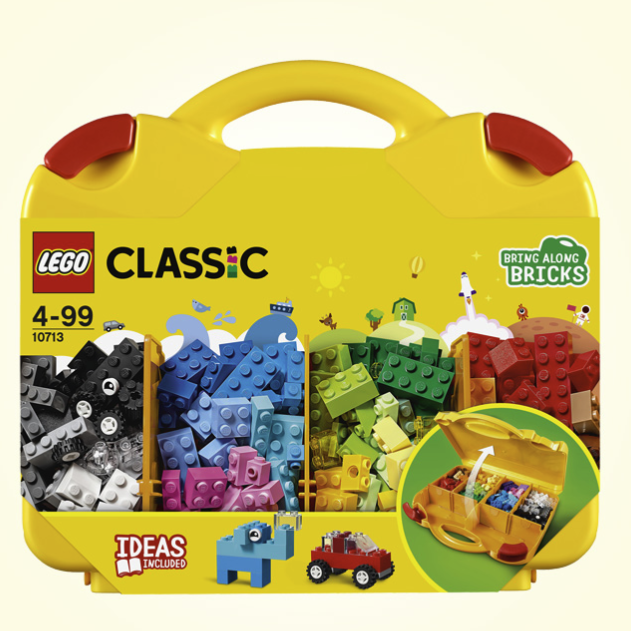 88VIP：LEGO 乐高 CLASSIC经典创意系列 10713 创意手提箱 132.05元
