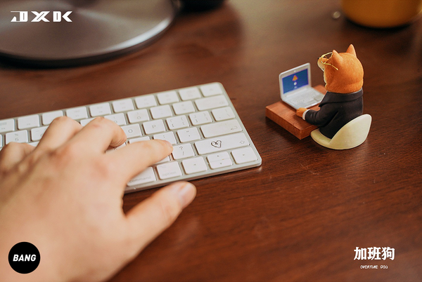 JXK 1/6 加班狗 动物模型手办