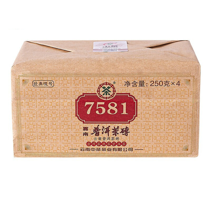 中茶 普洱茶 经典 1000g 124元（需用券）