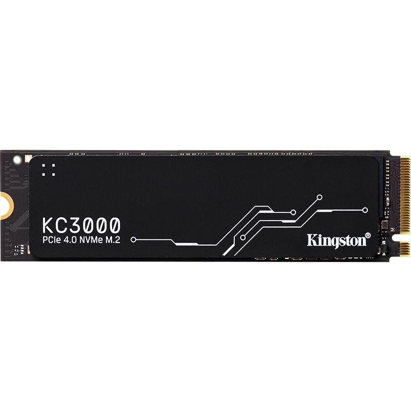 金士顿 512GB SSD固态硬盘 M.2接口(NVMe PCIe 4.0×4) KC3000 读速高达7000MB/s AI 电脑配