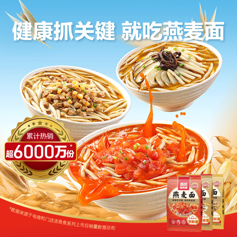 西贝莜面村 莜面鱼鱼 蘑菇汤300g （赠蓝莓提子米糕） 18.25元（需买4件，需