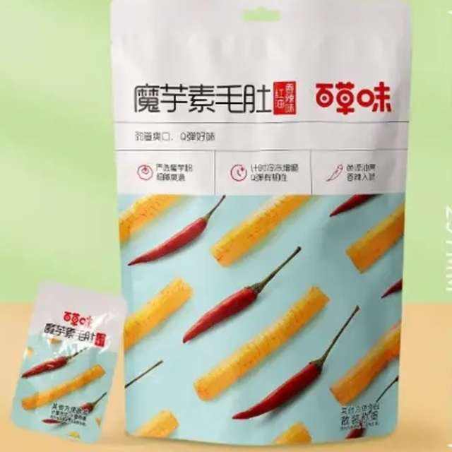 百草味 魔芋素毛肚 243g*2袋 15.75元（需领券）