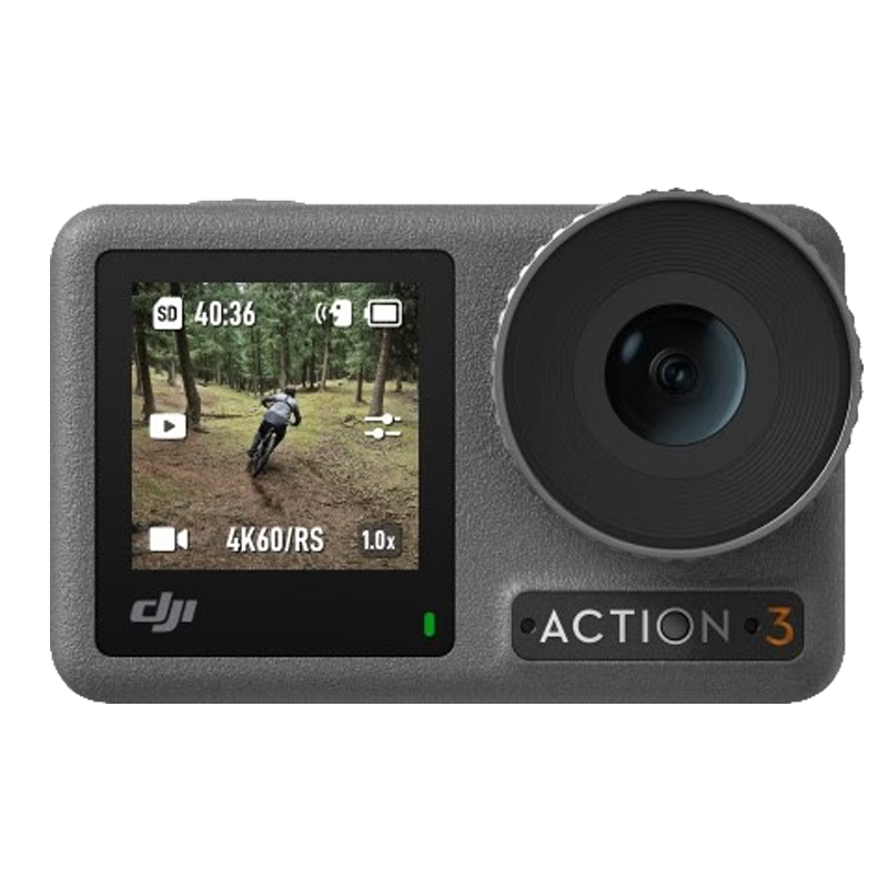 20点开始：DJI 大疆 Osmo Action 3 运动相机 黑色 1279元包邮