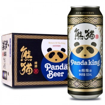熊猫王 精酿啤酒 12度 听罐装 500ml*12听 *3件