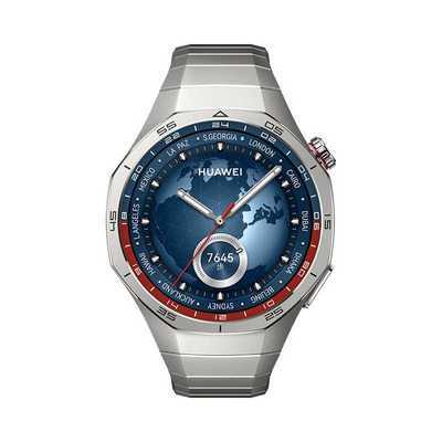 百亿补贴：HUAWEI 华为 WATCH GT 5 Pro 智能手表 46mm 曜石黑 黑色氟橡胶表带 1973.0