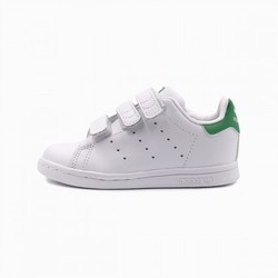Adidas 阿迪达斯三叶草 儿童休闲鞋 绿尾 