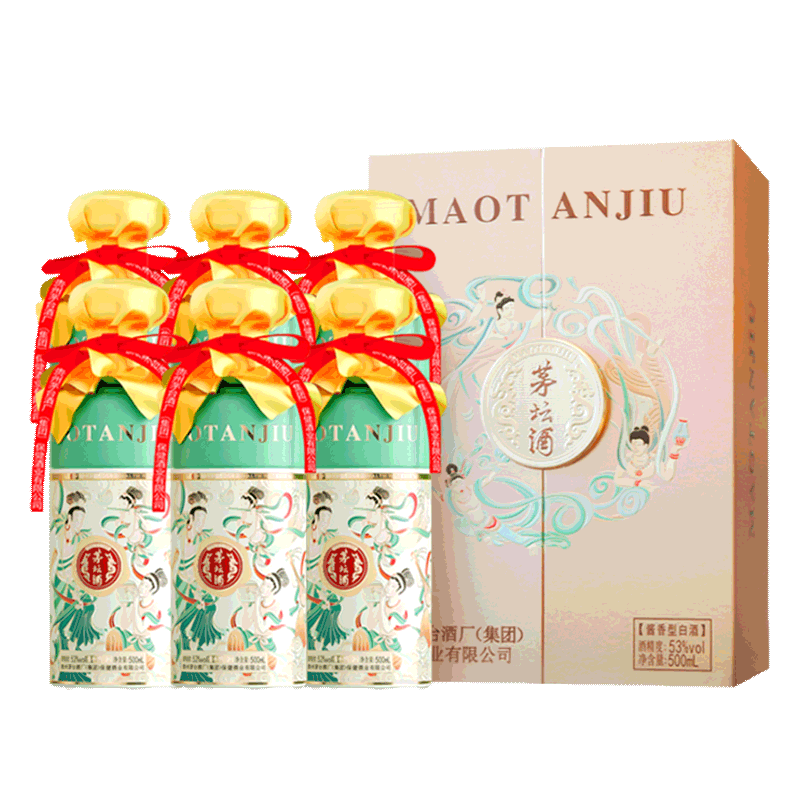 20点开始：茅台 茅坛匠心 酱香型白酒 53度 500ml*6瓶 870.01元包邮（需用券）