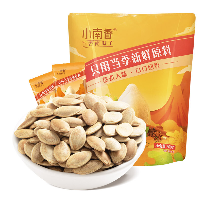 ChaCheer 洽洽 小南香 五香南瓜子 五香味 500g 24.9元