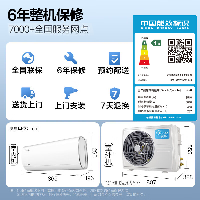 以旧换新补贴、PLUS会员：Midea 美的 空调挂机 风酷二代 1.5匹 一级能效 1799.52