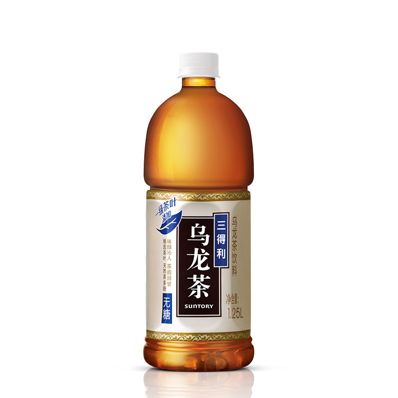 SUNTORY 三得利 无糖乌龙茶 1250ml*6瓶 整箱 31.3元（需用券）