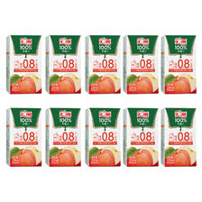 汇源 100%果汁苹果汁 125ml*10盒 14.9元（需用券）