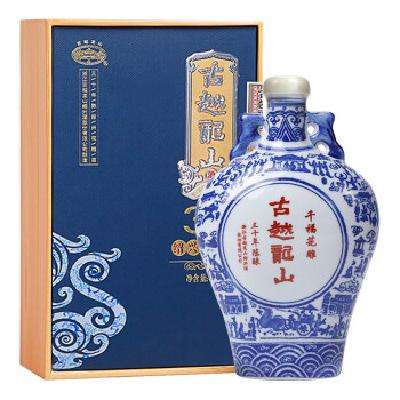 双11预售：古越龙山 千福花雕 30年陈 半干型黄酒 500ml 礼盒装 529元 包邮（定