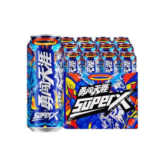 SNOWBEER 雪花 勇闯天涯 superX 听装啤酒 500mL 12罐 43元（需用券）