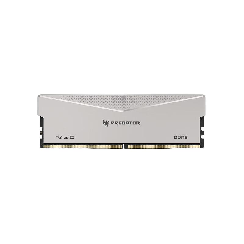 PREDATOR 宏碁掠夺者 凌霜系列 DDR5 6600MHz 台式机内存条 32G(16G×2)套装 697.21元（