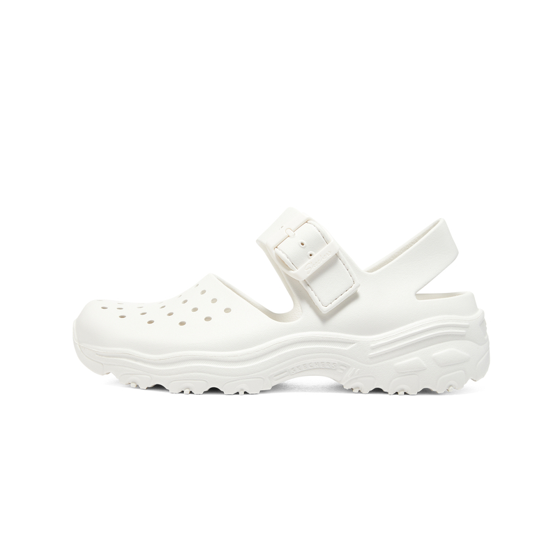 SKECHERS 斯凯奇 明星同款泡泡鞋夏新款女鞋时尚透气增高洞洞凉鞋 132.19元（