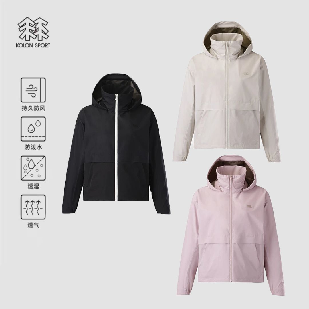 KOLON SPORT 26女款GORE-TEX防风可拆卸连帽冲锋衣JKJWX26232 858元 - 美泡泡 KOLON SPORT 26女款GORE-TEX防风可拆卸连帽冲锋衣JKJWX26232 858元 - 美泡泡