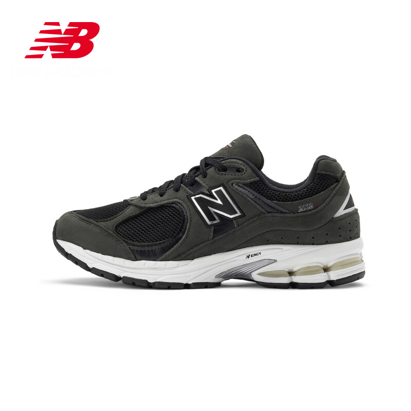 new balance 男鞋女鞋2002R系列舒适复古潮流运动休闲鞋ML2002RB 41.5 438.46元