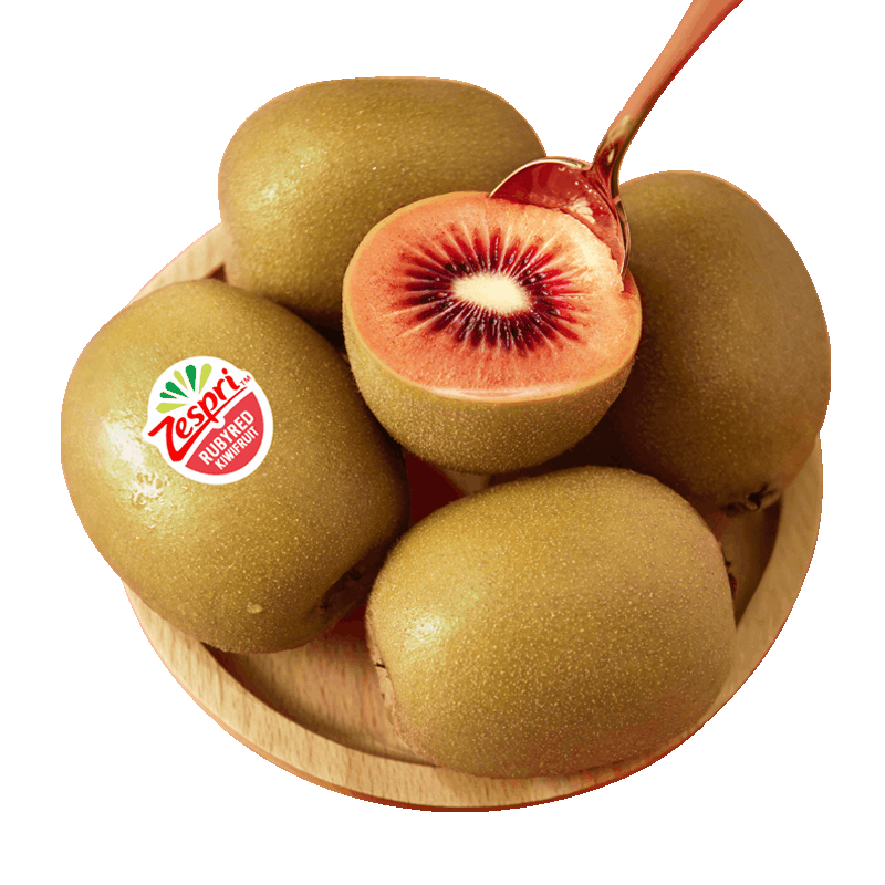 PLUS会员：佳沛（zespri）新西兰红奇异果 6粒装 单果约80-103g 39.3元（需领券）