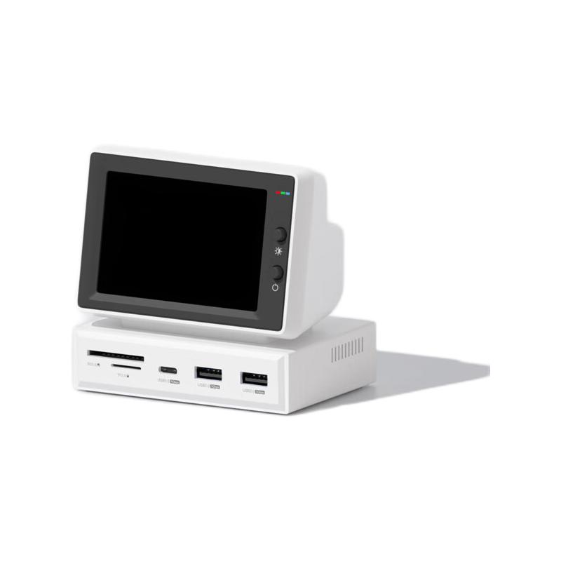 HAGiBiS 海备思 X86 Type-C 小电脑副屏扩展坞 白色 499元
