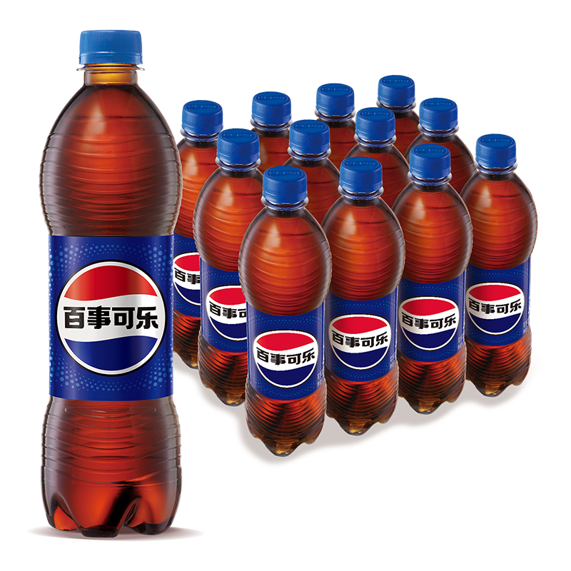 京东百亿补贴:百事可乐碳酸汽水饮料 500ml*12瓶 26.4元