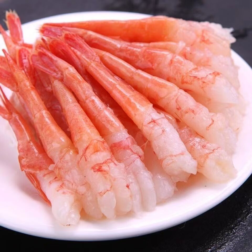 俄罗斯进口 北极刺身甜虾 生吃30只*2盒（赠芥末酱油） 65.9元（需用券）