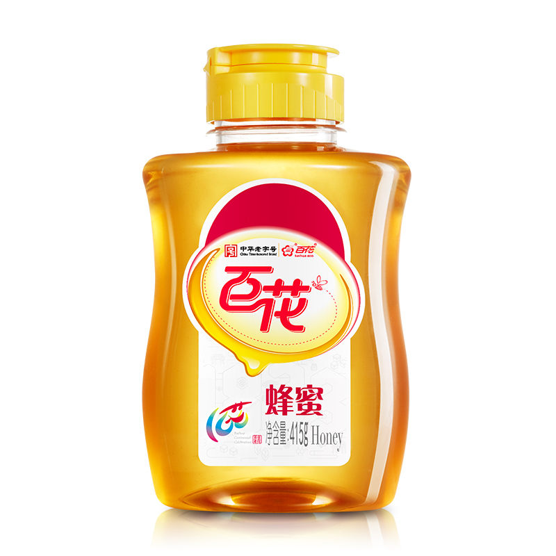 88VIP：百花牌 蜂蜜 415g 11.7元