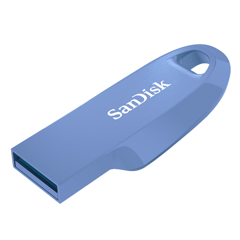 闪迪（SanDisk）128GB USB3.2 U盘 CZ550紫色 安全加密 数据恢复 学习电脑办公投标 