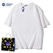 NASAGAME官网联名款新品2024纯棉短袖t恤 券后39.8元