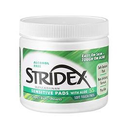 stridex 水杨酸棉片低浓度绿色 55片 47.5元（需用券）