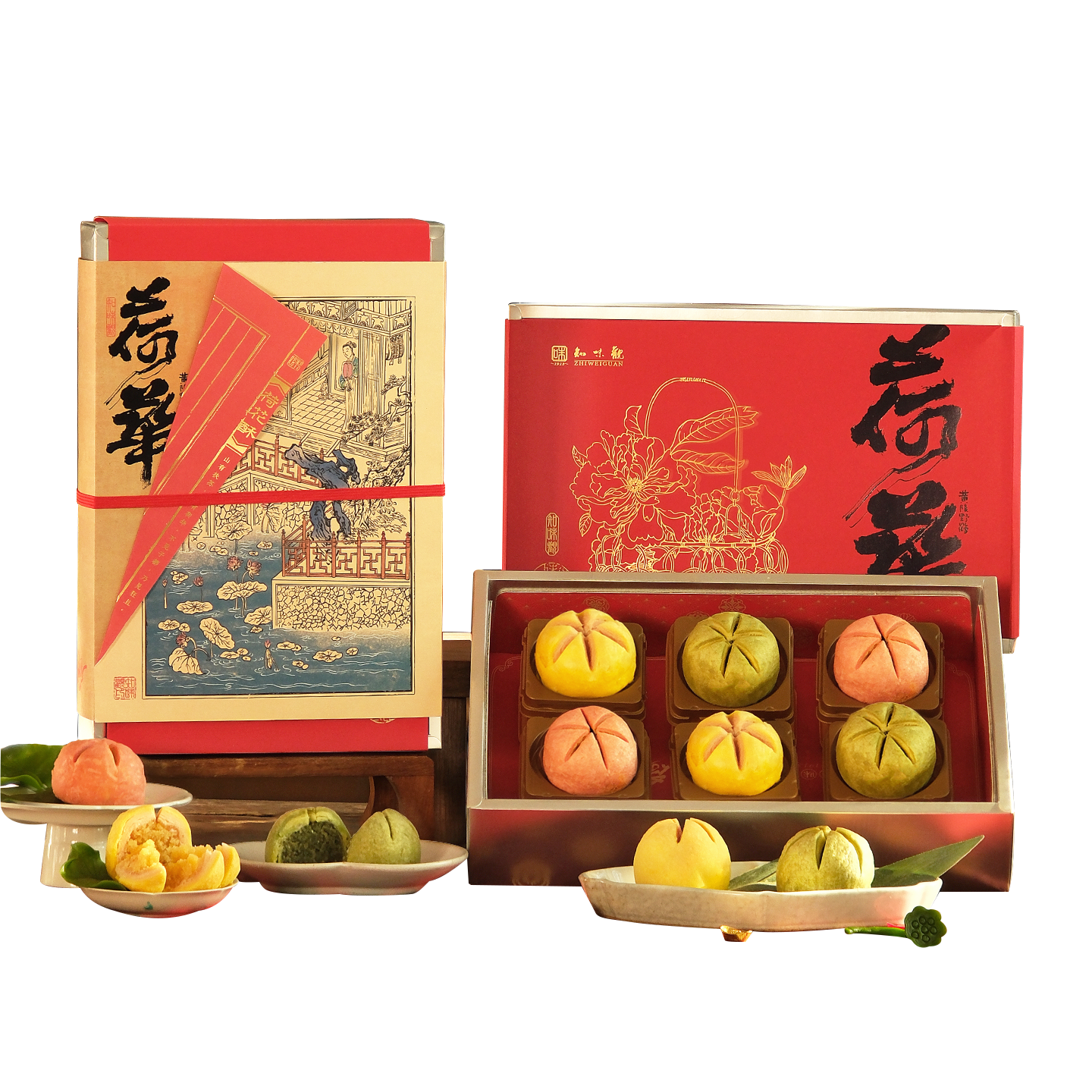 知味观 糕点年货礼盒 杭州特产 零食 新年伴手礼 300g 买一送一，折仅24.45元/