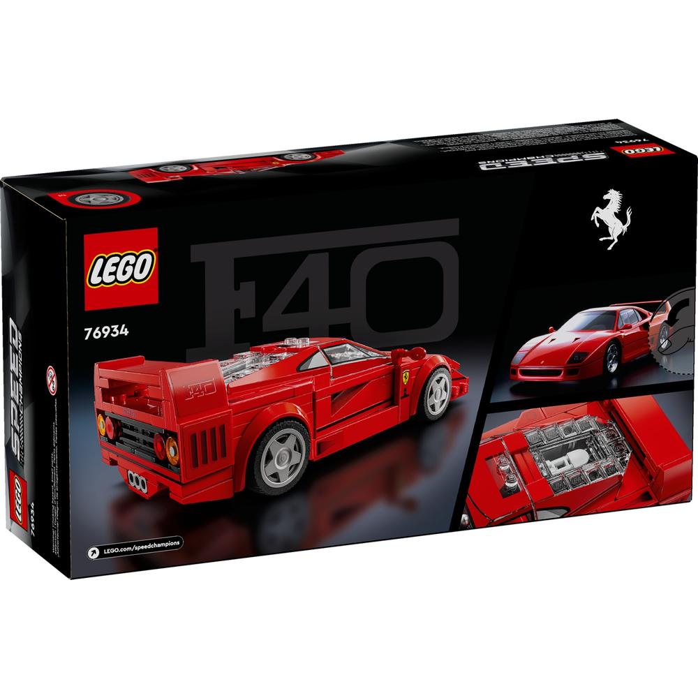 乐高 LEGO Speed超级赛车系列 76934 法拉利 F40 155元（需买3件，需用券）