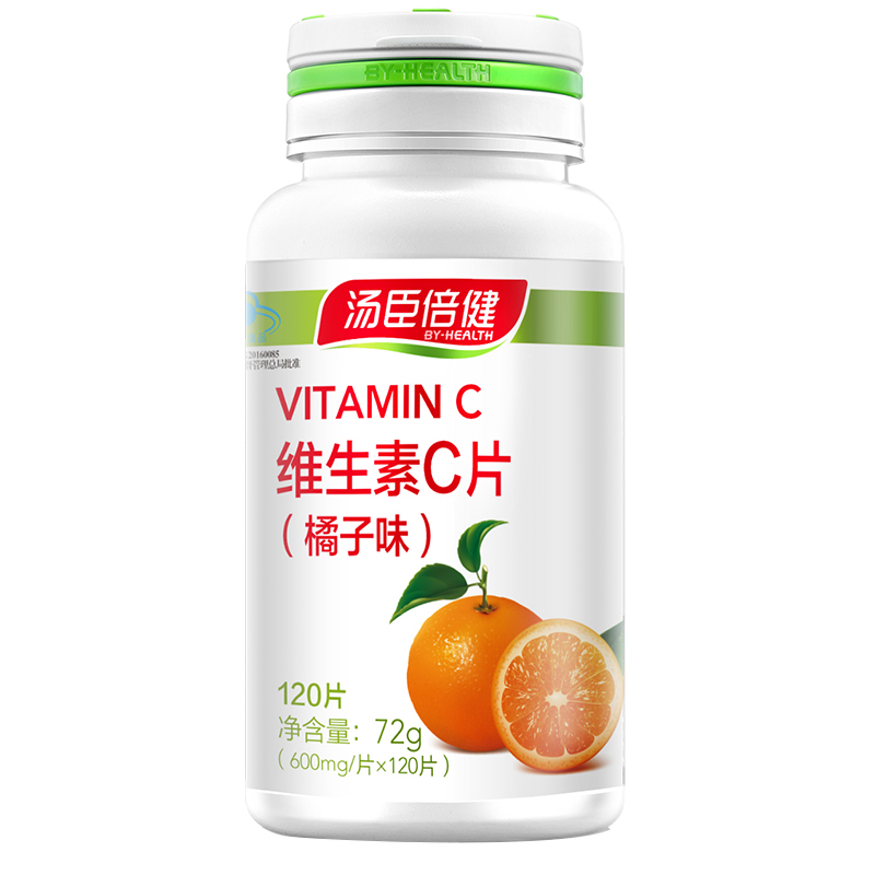 汤臣倍健 维生素C 78g 120片*2瓶 108元（需用券）