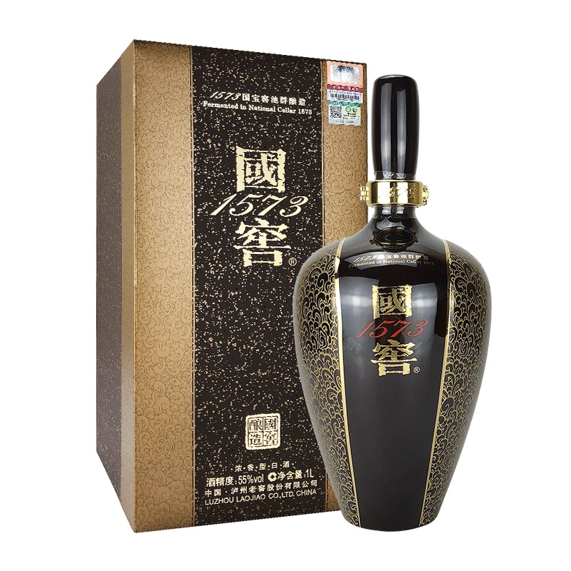 国窖1573 金榜题名 55%vol 浓香型白酒 1000ml 礼盒装 1980元